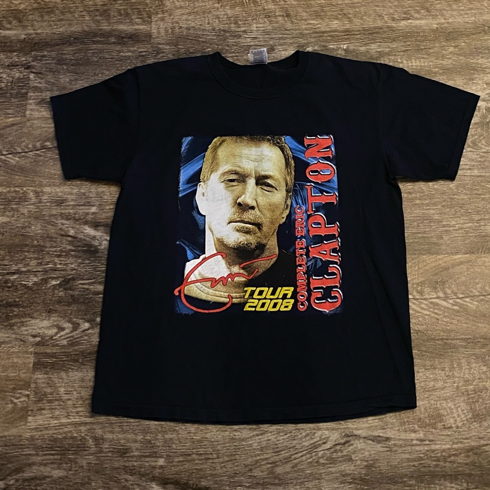 Eric Clapton 2008 Tour shirt.